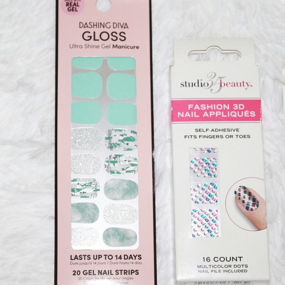 DIY Nail Strips Polish Decals Appliques Bundle #1 - Picture 4 of 5